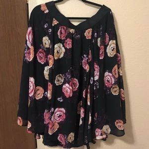 Torrid floral skirt